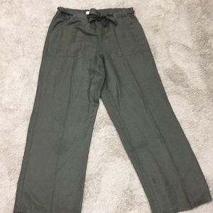 🔥Coldwater Creek pants w/ waist tie B-7